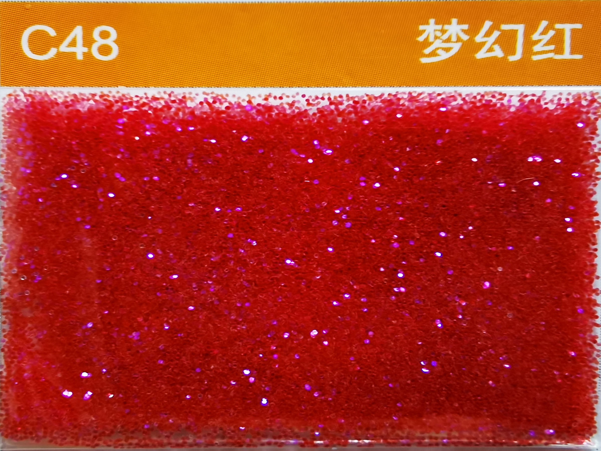 C48夢(mèng)幻彩紅色金蔥粉.jpg